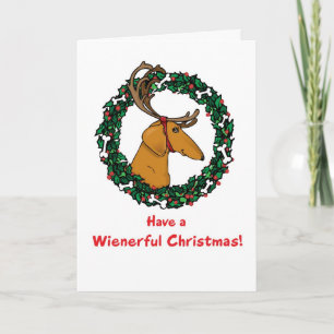 Weindeer taxjulkort helgkort