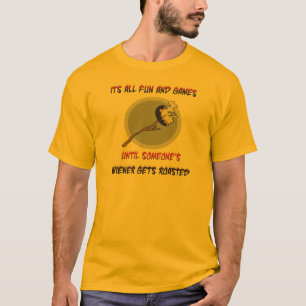 Weiner får grillad t-shirt