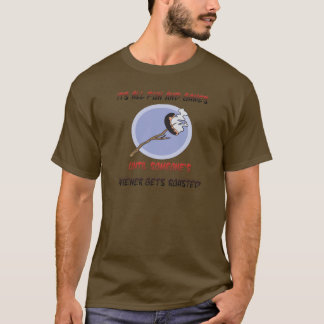 Weiner får grillad tee shirt