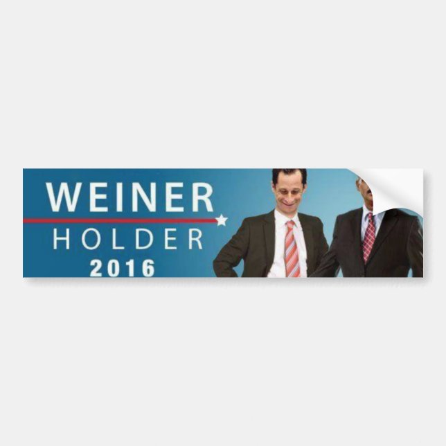 Weiner hållare 2016 bildekal (Framsidan)