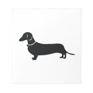 Weiner hund anteckningsblock