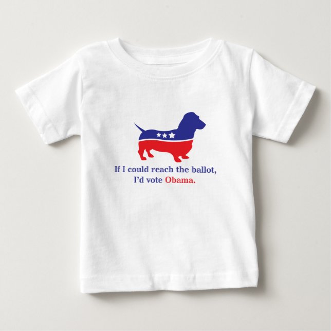 Weiner Hund, Dachshund. T Shirt (Framsida)