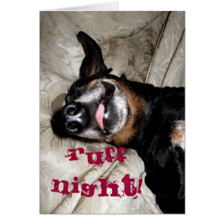 Weiner Hund Hälsningskort