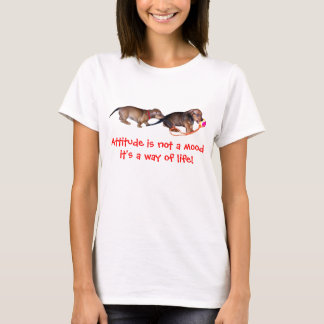 Weiner hundinställning t-shirt