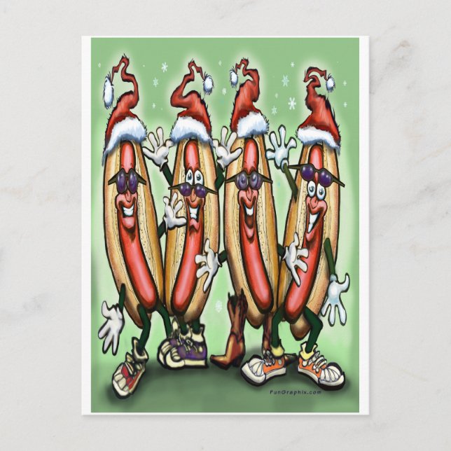 Weiner-jul Helg Vykort (Framsida)