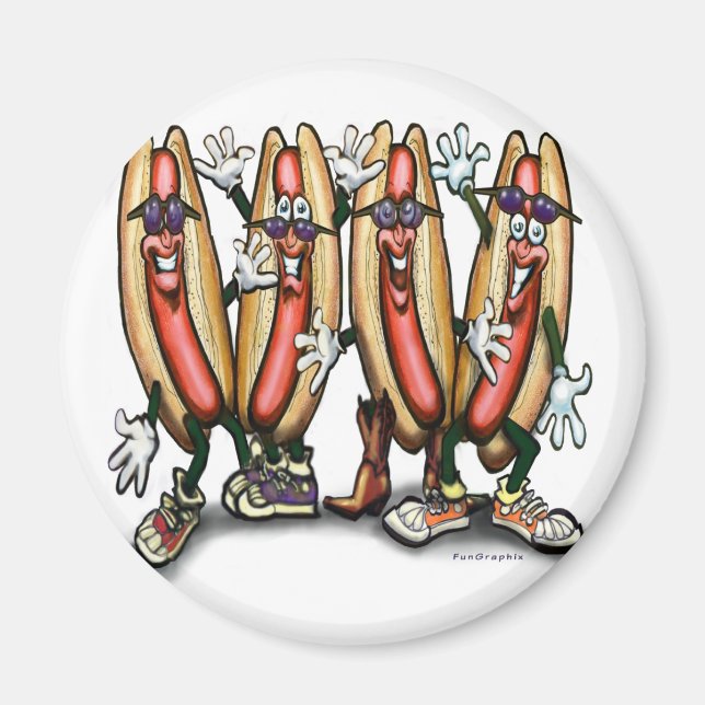Weiner Party Magnet (Framsidan)