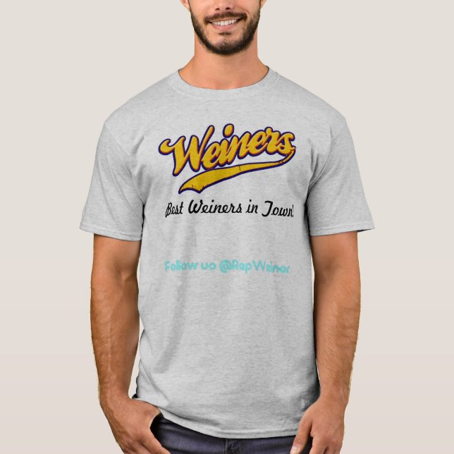 Weiners bäst Weiners i Town Tee (Framsida)