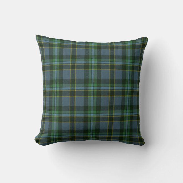 Weir Ancient Original Scottish Tartan Kudde (Framsida)
