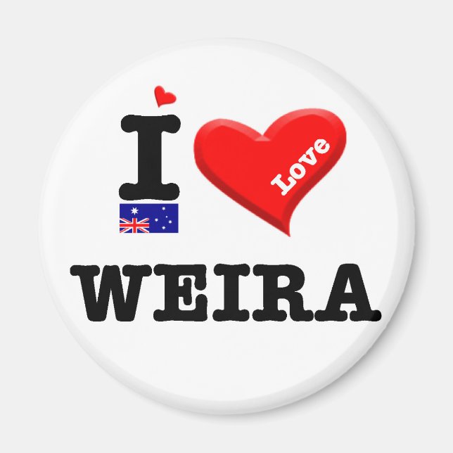 WEIRA - I Kärlek Magnet (Framsidan)