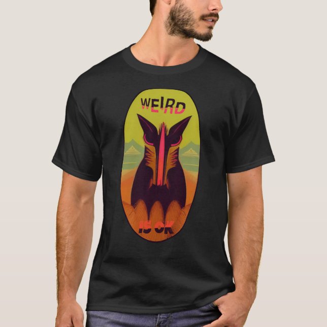 Weird is OK 01 T Shirt (Framsida)