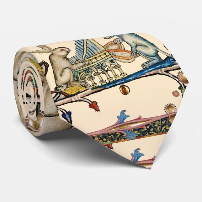 WEIRD MEDIEVAL BESTIARY MAKING MUSIC,Rabbit, Dog Slips (Rullad)