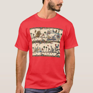 WEIRD MEDIEVAL BESTIARY MAKING MUSIC Violinist Lio T Shirt