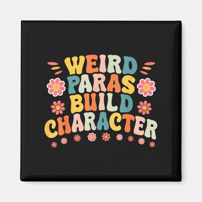 Weird Paras Build Characters Funny Para Profession Magnet (Framsidan)