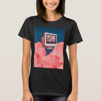 Weirdcore Dreamcore Aesthetic Rosa Vaporwave Old C T Shirt