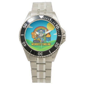 Weirdest Timeline Wristwatch by Phil Elmore Armbandsur