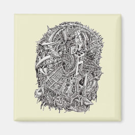 Weirdhead av Brian Benson Magnet