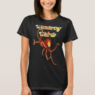 Weirdo Octopus på en tropisk vaccination T Shirt