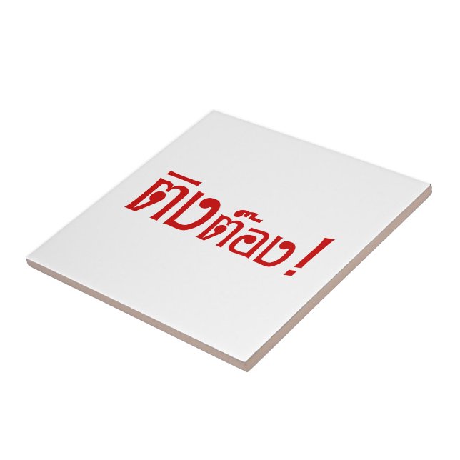 Weirdo! ;Ting Tong in Thai Language Script ; Kakelplatta (Sidan)