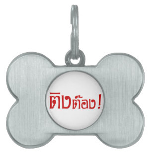 Weirdo! ;Ting Tong in Thai Language Script ; Namnbricka Husdjur