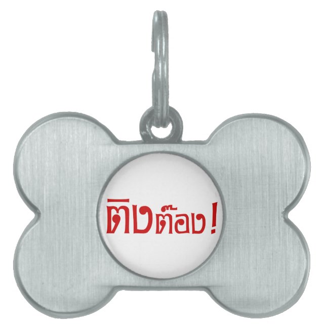 Weirdo! ;Ting Tong in Thai Language Script ; Namnbricka Husdjur (Framsidan)