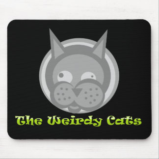 Weirdy katter Mousepad Musmatta