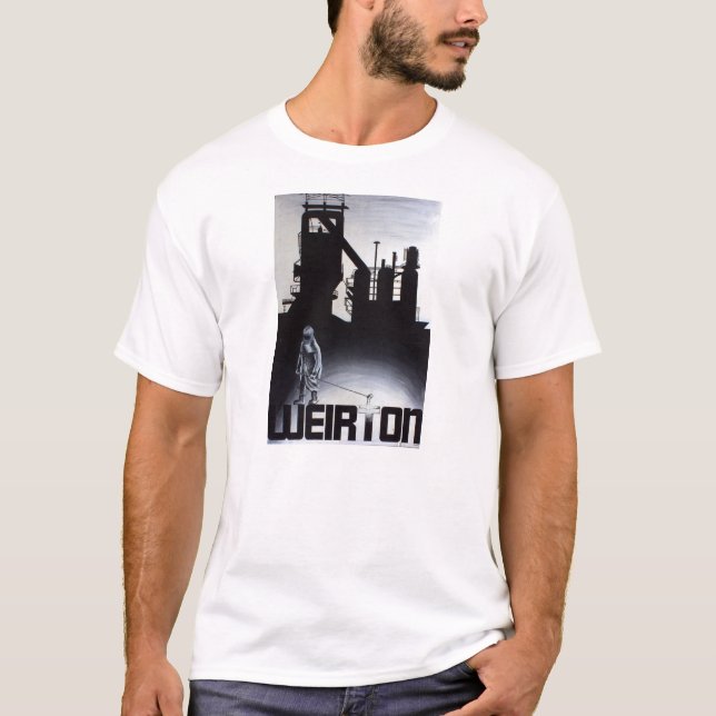 Weirton stålsätter affischskjortan t shirt (Framsida)