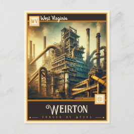 Weirton, West Virginia | Vintage Vykort