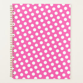 Weiß gepunktetes Muster