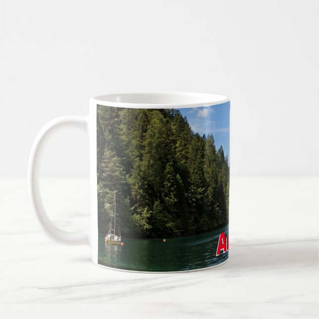 Weissensee, Österrike Kaffemugg (Vänster)