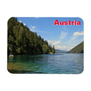 Weissensee, Österrike Magnet