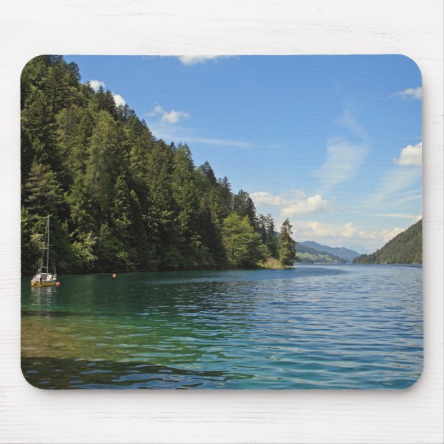 Weissensee, Österrike Musmatta (Framsidan)