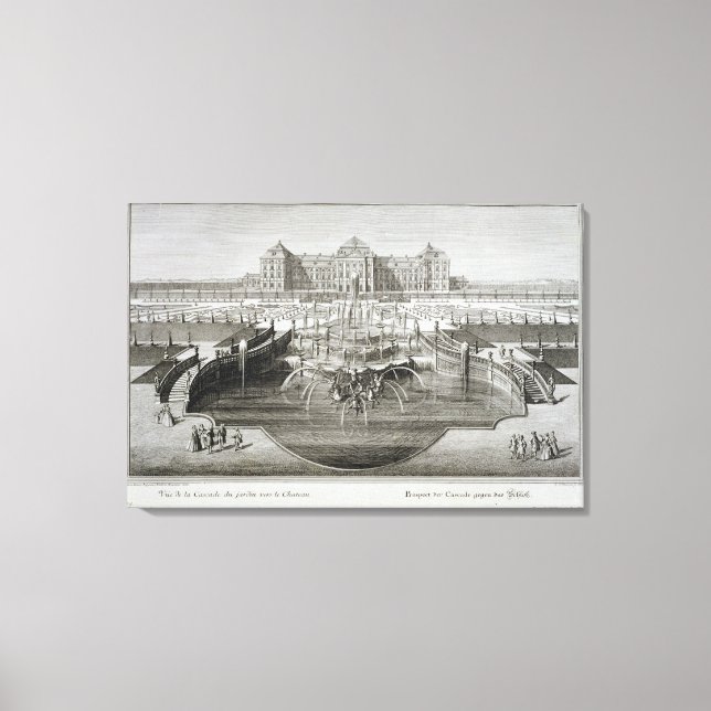 Weissenstein, syn på slottet från Pub Canvastryck (Framsida)