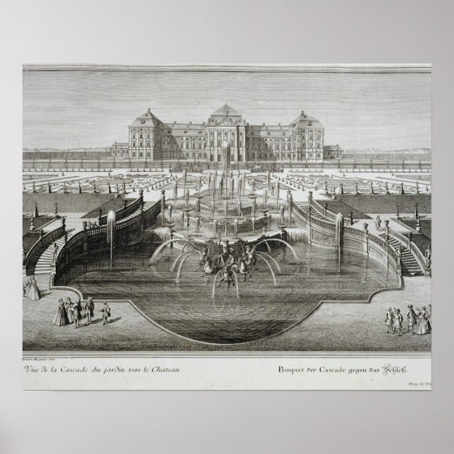 Weissenstein, syn på slottet från Pub Poster (Framsidan)