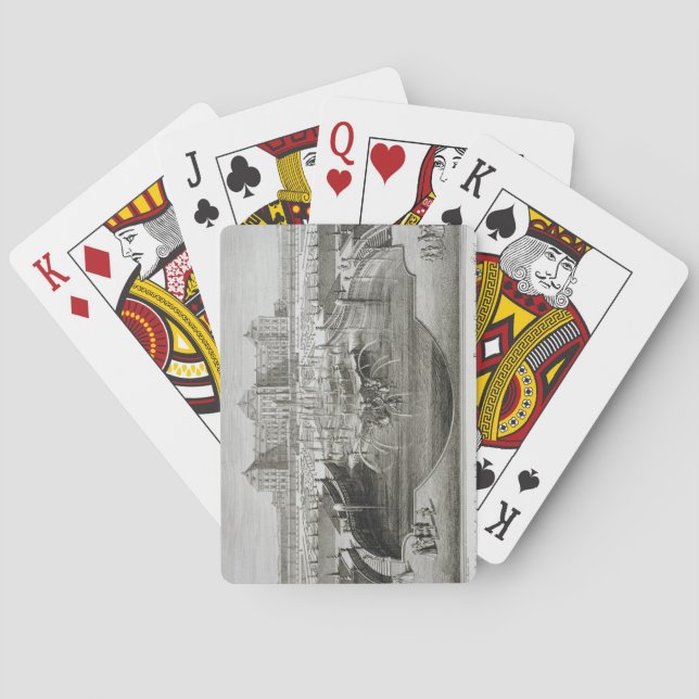 Weissenstein, syn på slottet från Pub Spelkort (Baksidan)