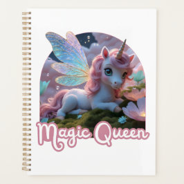 Weißes Einhorn mit Flügeln - Magic Queen