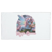 Weißes Einhorn mit Flügeln - Magic Queen