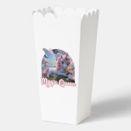 Weißes Einhorn mit Flügeln - Magic Queen Presentaskar