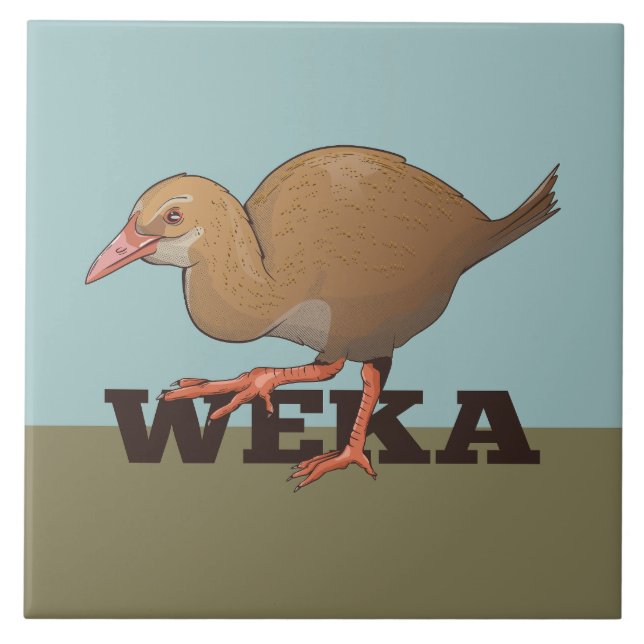 Weka New Zealand Bird Kakelplatta (Framsidan)