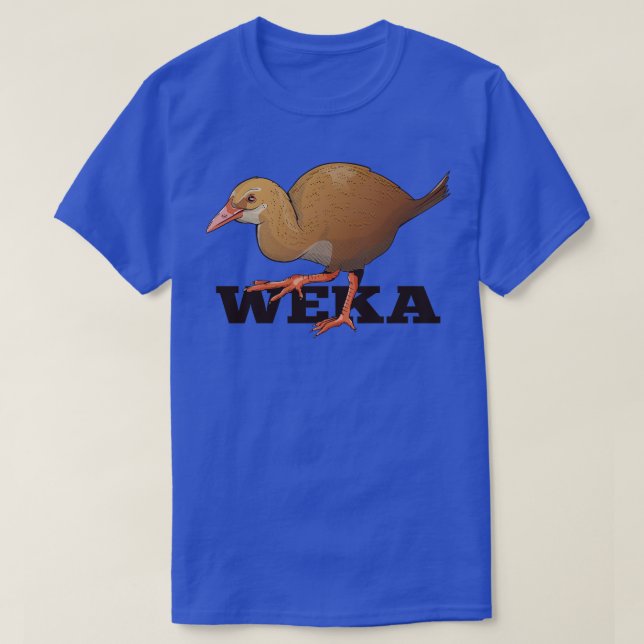 Weka NZ bird T Shirt (Design framsida)