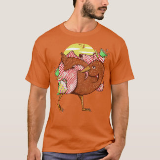 Weka på picknic t shirt