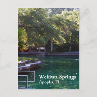 Wekiwa Vår, Apopka, FL-vykort Vykort