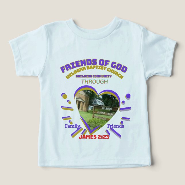 Welborn Baptist Church T Shirt (Design Framsida)