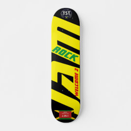 WELCOME 2 JAMROCK JMT 7 3/4-tums Skateboard Deck