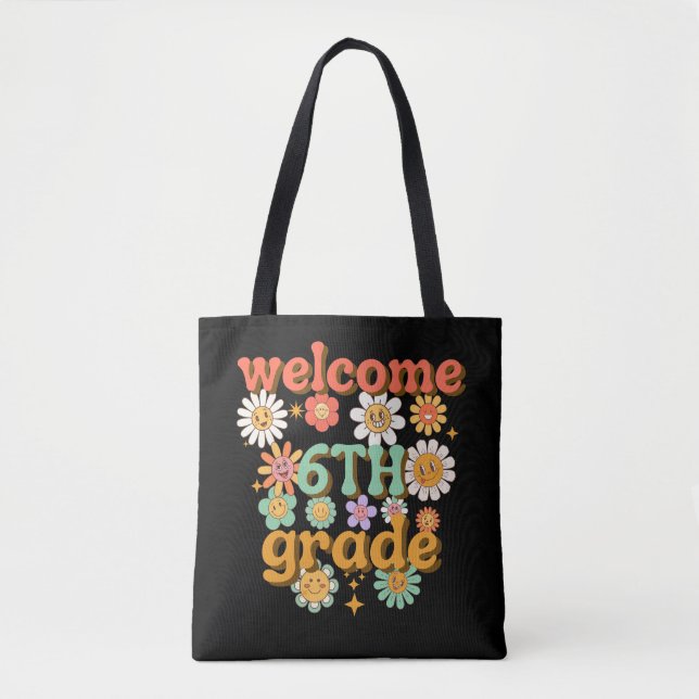 welcome 6th grade, first day of school, welcome tygkasse (Framsida)