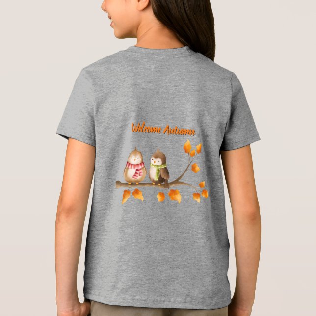 Welcome Autumn T Shirt (Baksida)