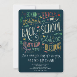 Welcome Back School Picnic Inbjudningar