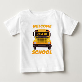Welcome Back to School Bus Shirt T