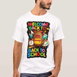 Welcome Back to School – Colorful Classroom & Stud T Shirt