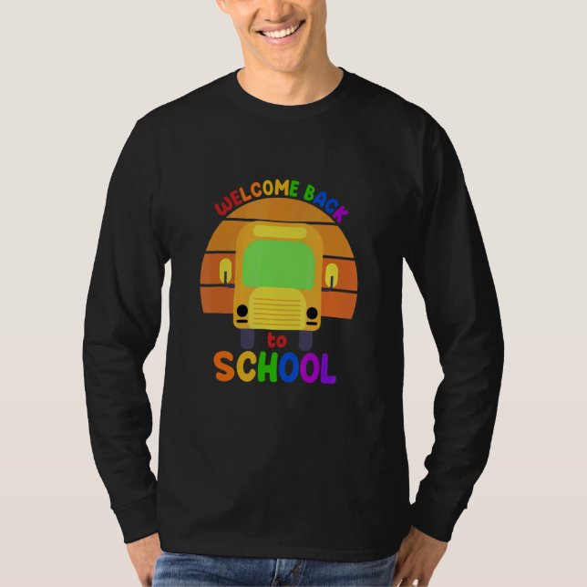 Welcome Back To School For Teachers   Happy 1st Fi T Shirt (Framsida)