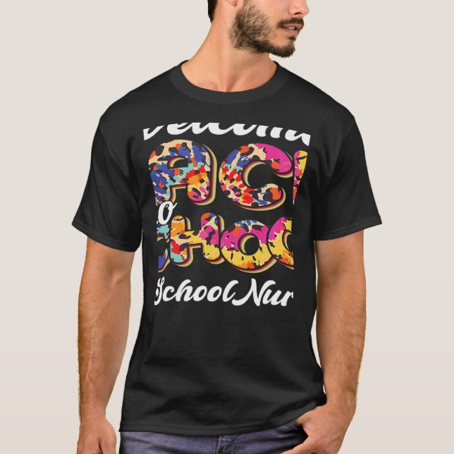 Welcome Back To School Nurse 1st Day Of School Nur T Shirt (Framsida)